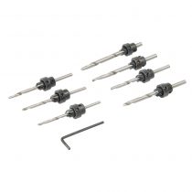 Silverline 273222 Drill and Countersink 3-6 mm - Set of 7