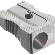 Faber-Castell 183100 Metal Pencil Sharpener 50 for Coloured and Coloured Pencils