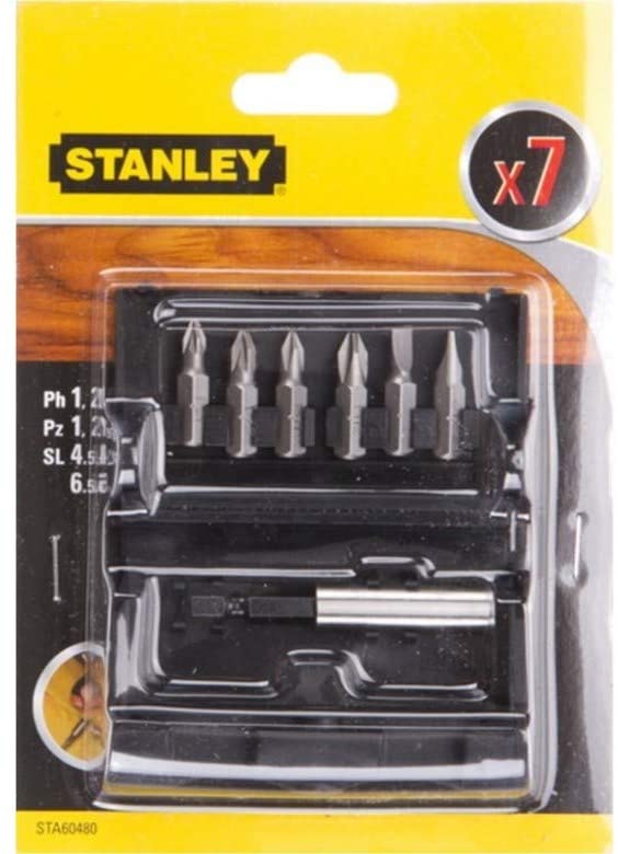 Juego de puntas para atornillar de 7 piezas, Variety pack