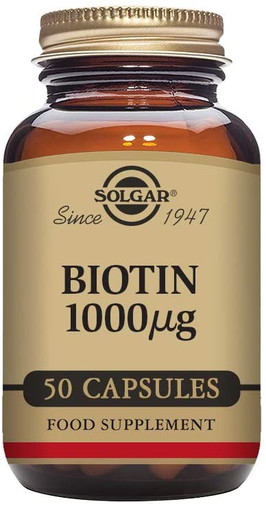 Solgar Biotin 1000 µg Vegetable Capsules - Pack of 50