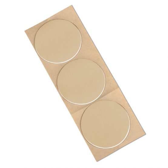 TapeCase 4492W CIRCLE-4"-100 3M Polyethylene Foam Tape, 31 mil (0.8 mm) Thick, 4 Inches Circles (Roll of 100 Circles) (Pack of 100)