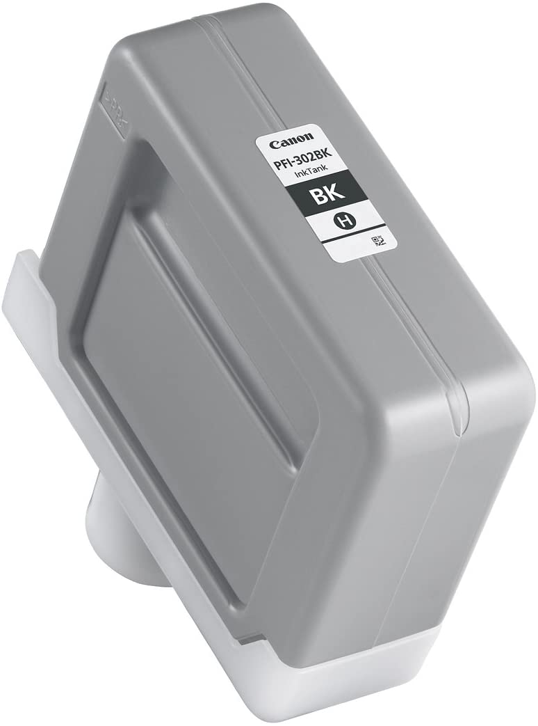 Canon PFI 302 BK - Ink tank - 1 x pigmented black