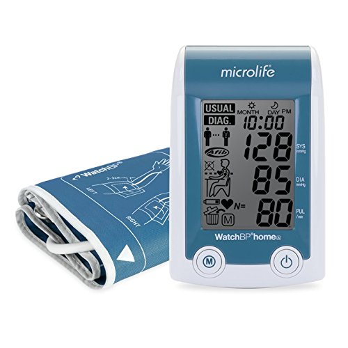 WatchBP Home-A Upper Arm Blood Pressure Monitor with AFIB Detection, Medium & Large