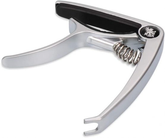 H&S Guitar Capo for Acoustic Electric Classical Ukulele with Guitar Picks Bridge Pin Puller - Image 3