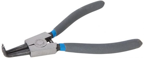 Silverline PL75 Bent External Circlip Pliers 180 mm