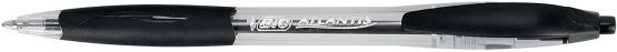 BIC Atlantis medium point ballpen with black ink