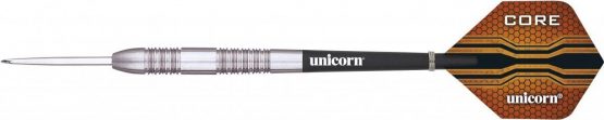Unicorn Core XL Striker Darts, Silver, 27 g