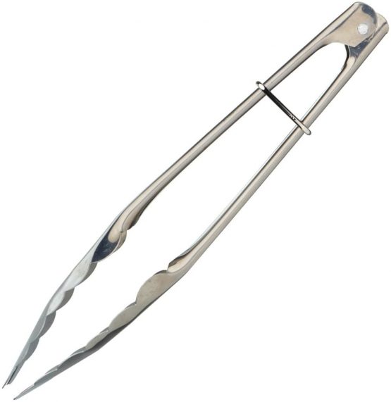 KitchenCraft Small Kitchen Tongs, Stainless Steel, 23cm