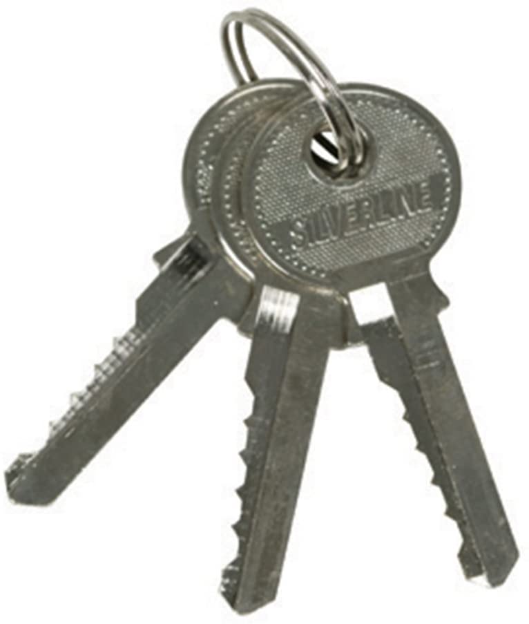 Silverline 819718 Close Armoured Shutter Lock Padlock 60 mm, 60mm - Image 2