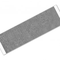 TapeCase 3380 5" x 1.25"-100 Silver Aluminium Foil 3M Tape, -30 to 260 degrees F, 0.0033" Thickness, 1.25" Length, 5" Width (Pack of 100)