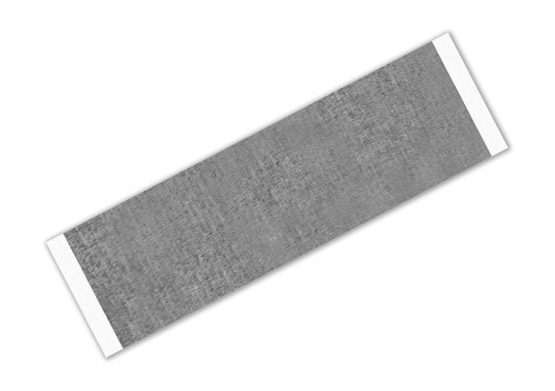 TapeCase 3380 5" x 1.25"-100 Silver Aluminium Foil 3M Tape, -30 to 260 degrees F, 0.0033" Thickness, 1.25" Length, 5" Width (Pack of 100)