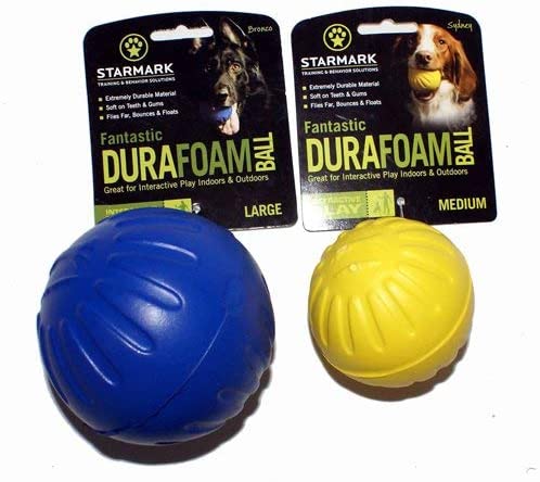 Starmark Durafoam Ball Assorted, Large, Multi-coloured - Image 2