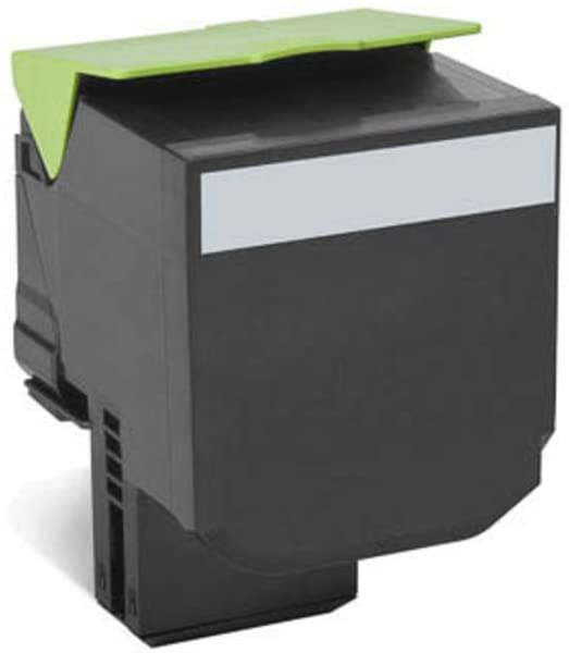 Lexmark Blk Rtn Prog 8K Toner Cart, Black