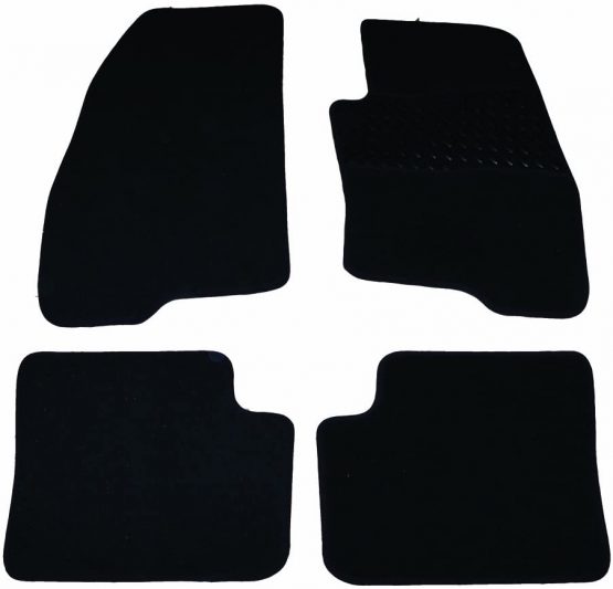 Sakura WW0301 Carpet Floor Mat, Black Trim