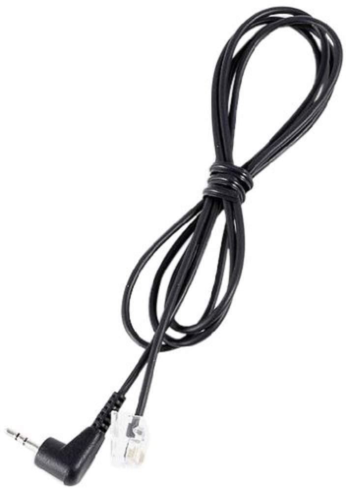 Jabra Cable RJ10 to 2.5 mm Jack (Panasonic), Black