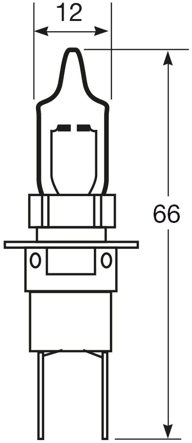Ring Automotive R447 12V 55W H3C Halogen Accessory Bulb - Image 2