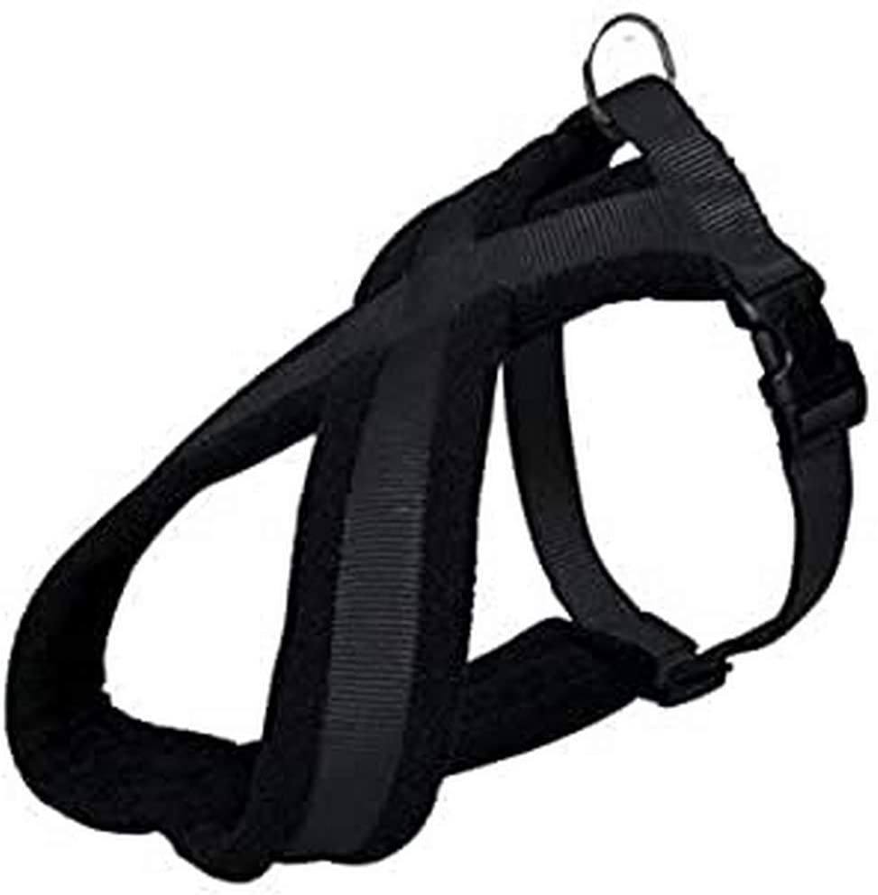 Trixie 20421 Premium Harness L-XL 70-100 cm/ 25 mm Black, Large / X Large (Pack of 1)