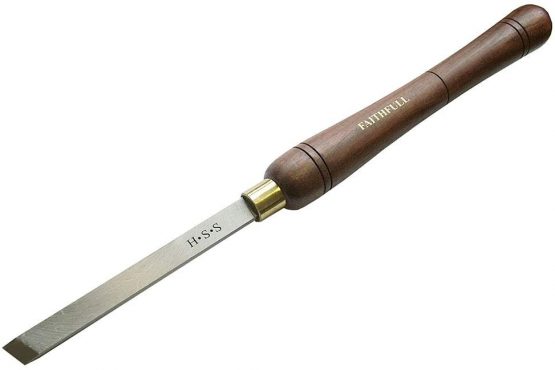 Faithfull FAIWCTPS15 HSS Turning Chisels 15mm Plain Skew