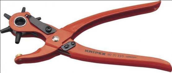 Knipex 87161 220mm 6 Head Revolving Punch Pliers