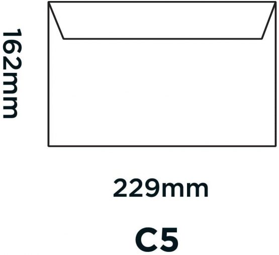 Blake Creative Senses C5 162 x 229 mm 135gsm Peel & Seal Natural Finish Wallet Envelopes (NT351) Polished Oak Design- Pack of 125 - Image 2
