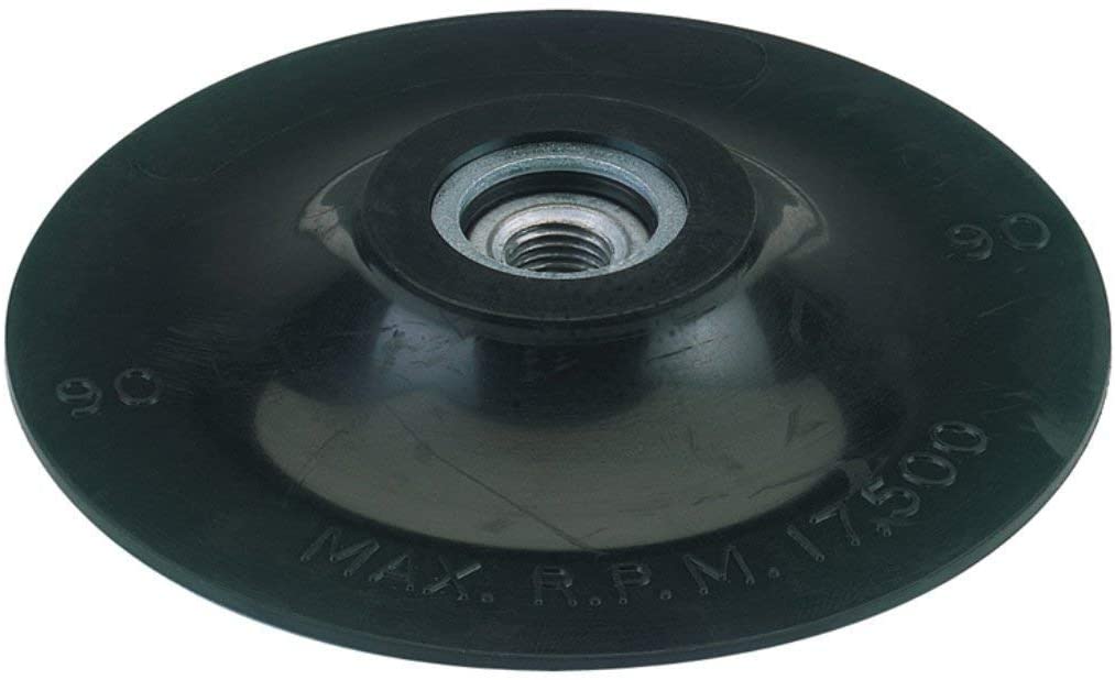Draper 27940 100 mm Air Angle Polisher Backing Pad, Blue