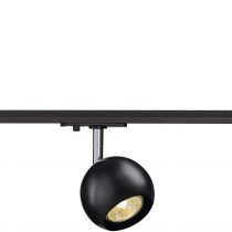 SLV 1-Phase Eye, LED spot, Ceiling, Track System, Interior Lighting / GU10 50W Black, Steel, 50 W