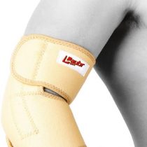 Laubr Sport Magnetic Wrist Cuff, White/Orange, L