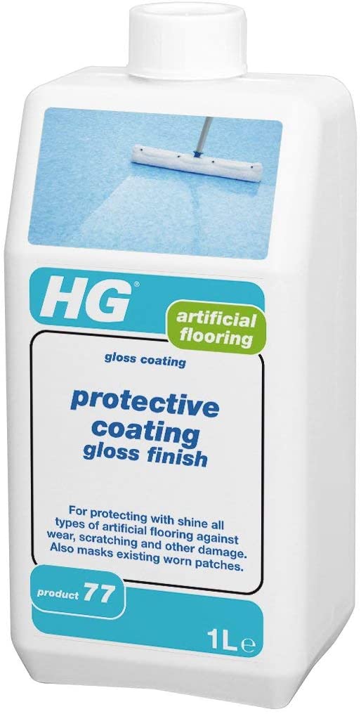 HG Vinyl Protector, Product 77, Protective Coating Glass Polish for Artificial Flooring Protects Against Wear & Tear