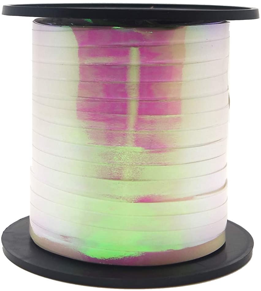 Unique Party 48503 - Iridescent Curling Ribbon 50yds (1 Count), 50 yds