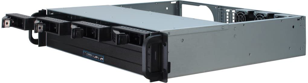 Inter-Tech 88887190 Case IPC Storage 2U-2404S, 40 cm, multicoloured, 48 cm x 44 cm x 8.9 cm - Image 4