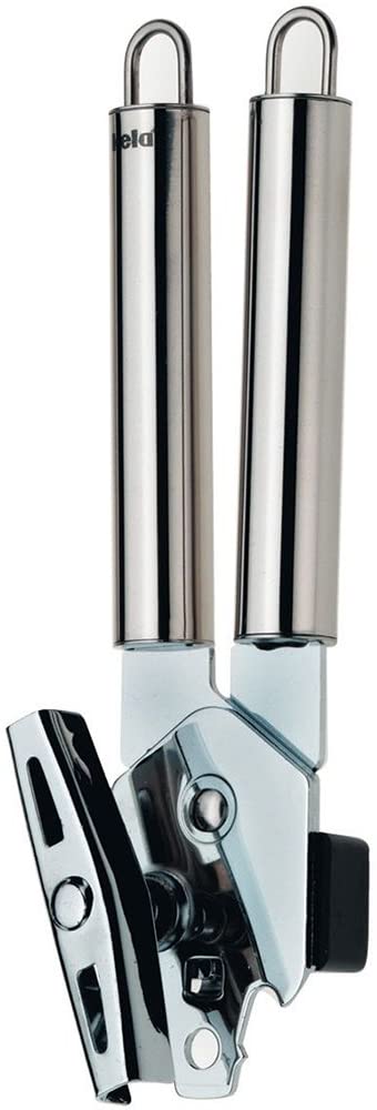 Kela "Rondo Can Opener, Stainless Steel, Silver, 20.5 cm, 20.5 x 7.5 x 4 cm