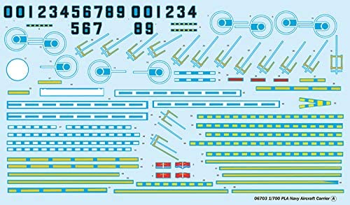 TRU06703 Trumpeter 1: 700 - Pla Navy Aircraft Carrier Shi Lang 2012, Various - Image 3