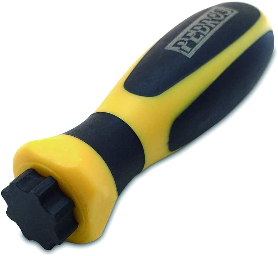 Pedro's CRANK ADJUSTING CAP DRIVER, Black / Yellow