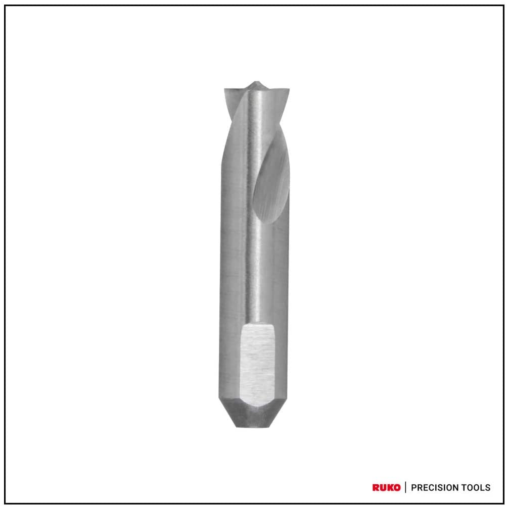 RUKO HSSE-Co 5 Weld Point Spotle Drill Bit, Bright Finish, 8.0 mm Diameter, 40.0 mm Length, R101080, 8 mm - Image 3