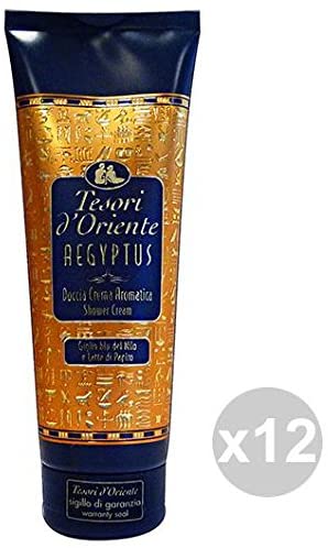 Tesori d'Oriente Set 12 Shower Aegyptus 250 ml. saponi and cosmetics, 250ml (Paquete de 12)