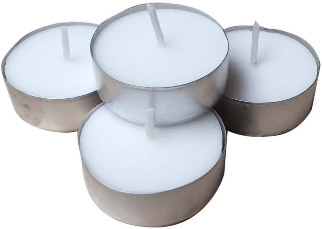 Zero In Citronella Tealights - 18-Pack, Repels Mosquitoes, Natural, for Gardens and Patio Area White, 11.3x11.3x3 cm - Image 2