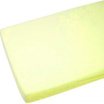 4X Jersey Fitted Sheet 100% Cotton Cot Bed 70x140cm Lemon
