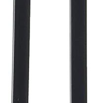 Merriway BH05931 Releasable Cable Tie, 4.8 x 200mm (3/16 inch x 8 inch) - Black, Pack of 100