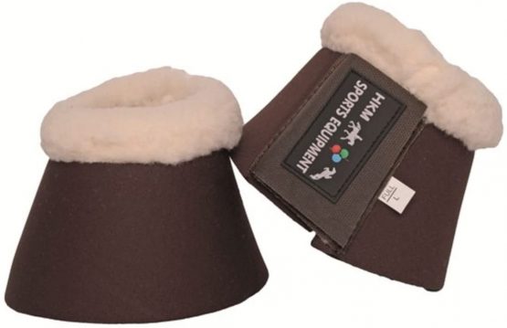 HKM Comfort Boots with Padding, Dark Brown, Thoroughbred