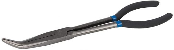 Silverline 918526 Long Reach Electronics Pliers Bent