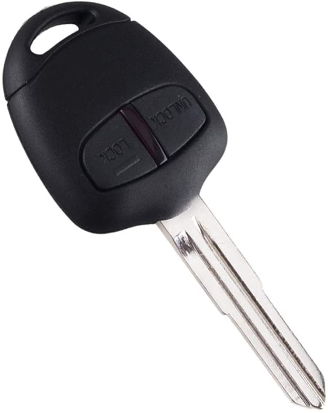 Heart Horse 2 Button Car Key Fob Cover Replacement Remote Key Case Shell for Mitsubishi Triton Evo Galant L200 Outlander Lancer Colt Shogun (Right blade) - Image 4