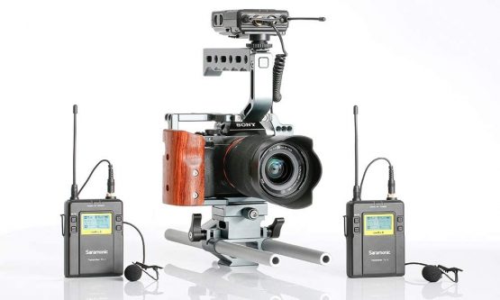 Saramonic UwMic9 Kit 2 TX9+TX9+RX9 UHF Wireless Mic Lav Sys,2 Bodypack TX + 1 RX - Image 3