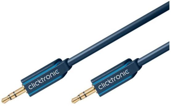 Clicktronic 70476 Casual MP3 Audio Cable, 1m Length - Image 3