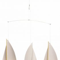 Flensted Mobiles 3 Dinghy Regatta Hanging Mobile 15 Inches Multicoloured