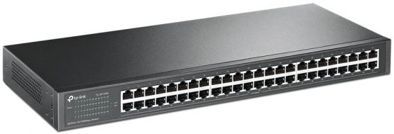 TP-Link TL-SF1048 48-Port 10/100Mbps Unmanaged Ethernet Switch, 19-inch Rack-Mount, Steel Case, Lifetime Warranty - Image 2