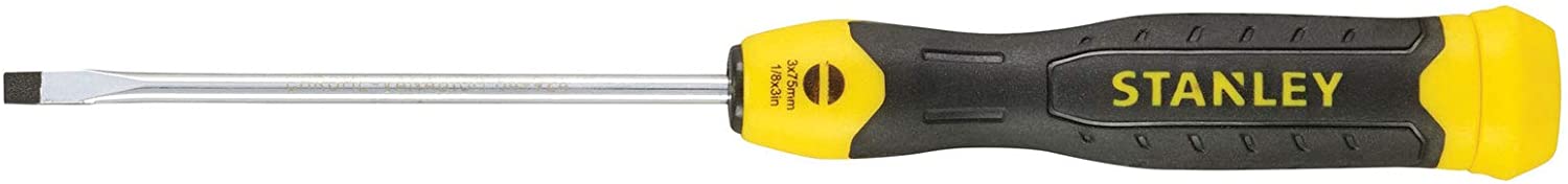 STANLEY Cushion Grip Screw Driver PAR 2.5MM X 75MM, Multicolor - Image 4