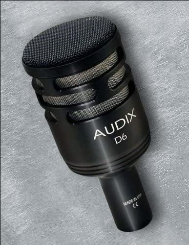 Audix D-6B Microphone, Black, 2.00 x 2.00 x 4.60 inches - Image 2