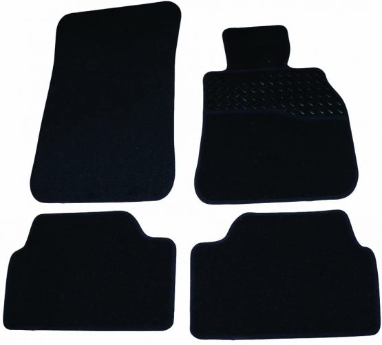 Sakura WW0286 Carpet Floor Mat, Black Trim