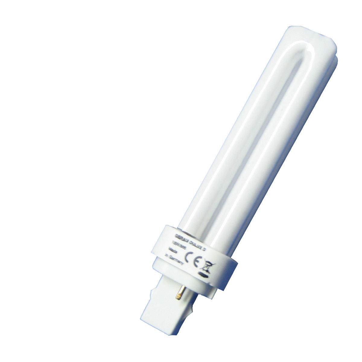 Osram G24d 13 Watt Compact Fluorescent Light Dulux Lamp, White - Image 3