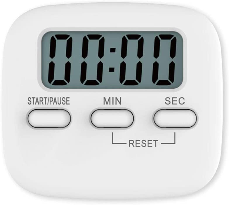 Kitchen Timer, INRIGOROUS Digital Kitchen Timer Magnetic Countdown Stopwatch Timer With Loud Alarm, Big Digit, Back Stand - Image 2